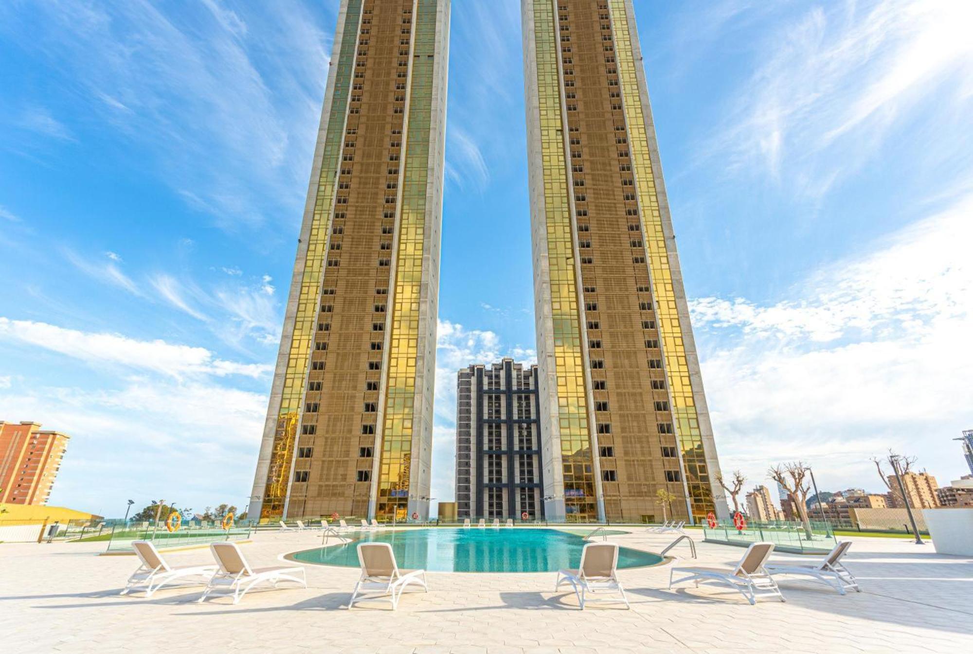 Intempo Sky Apartment 26 Floor Seaview Benidorm Exterior foto